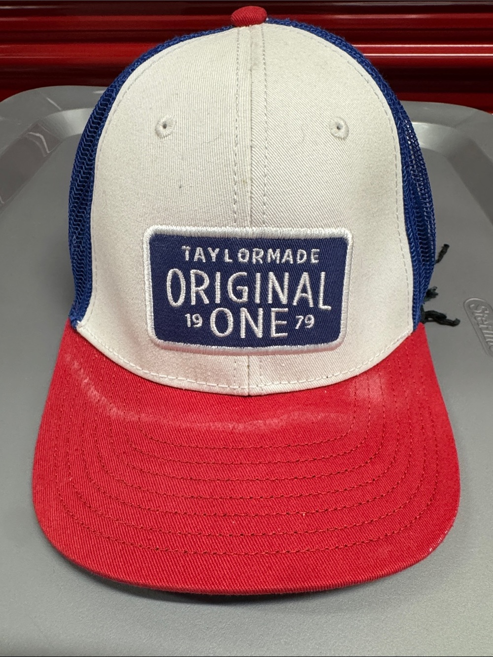TaylorMade Tri-Color Original One Patch Trucker Hat